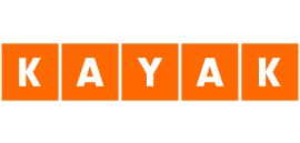 Logo Kayak, partenaire de Tuktuk Ride Paris