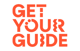 Logo GetYourGuide, plateforme de réservation partenaire de Tuktuk Ride