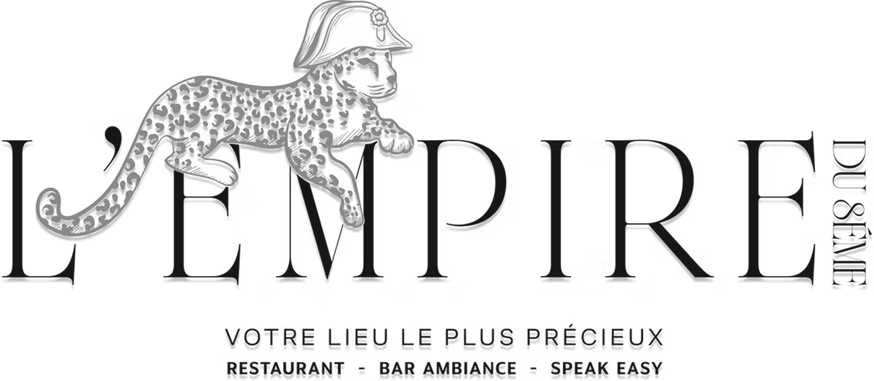 Logo L'Empire du 8ème, restaurant et speakeasy partenaire de Tuktuk Ride Paris