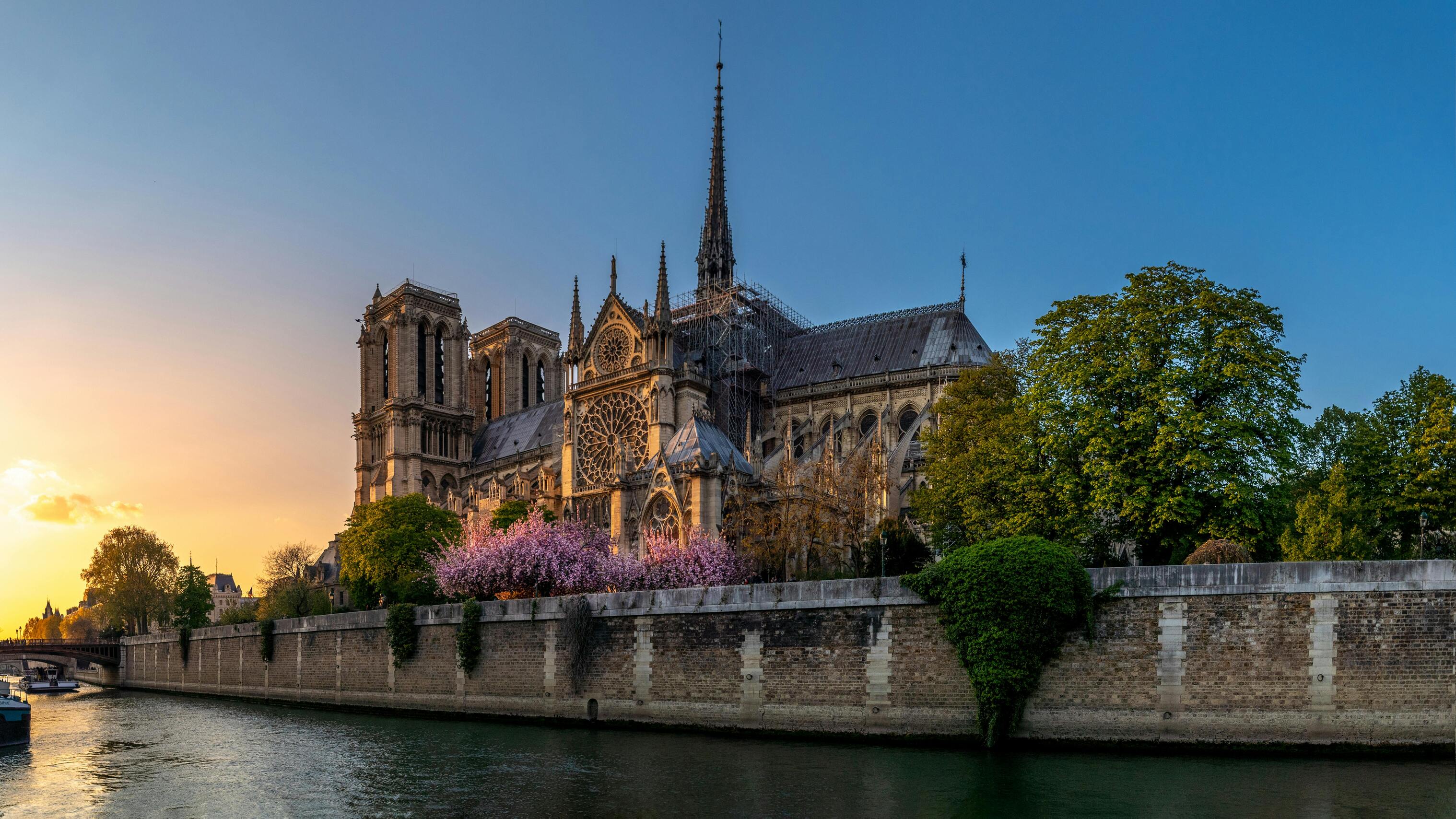 Notre Dame de Paris quartier latin en tuktuk