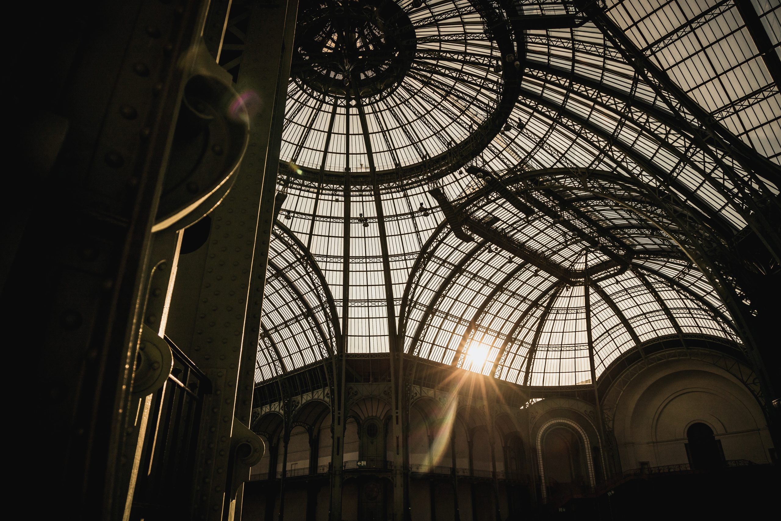 Verrière du Grand Palais à Paris
