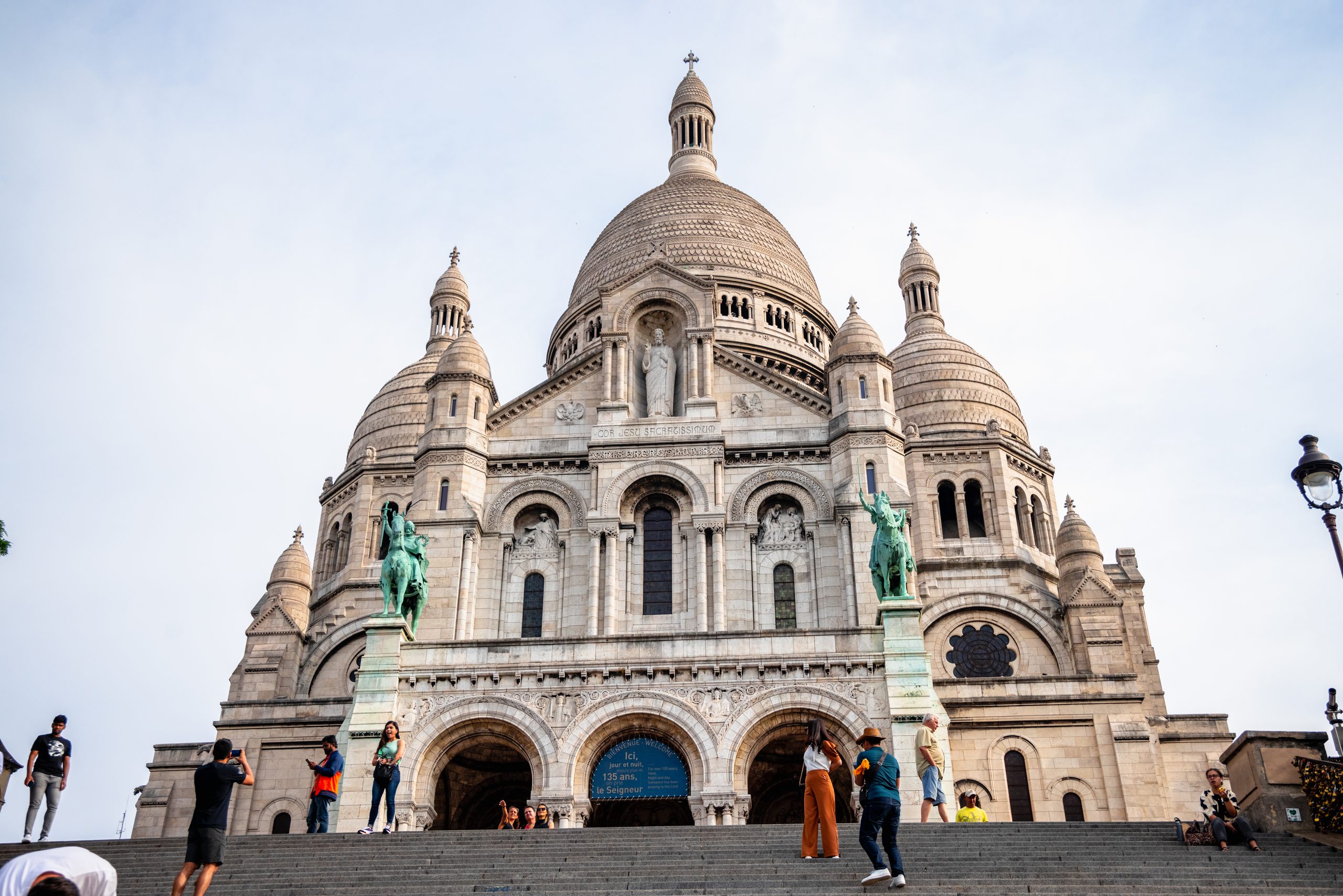 Basilique du Sacré-Cœur à Montmartre, monument incontournable de Paris